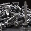 Bremick - Hex roofing screws- self driller - 12g x 39mm 100pcs