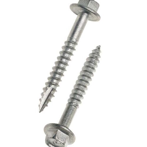 Kiwi nails - type 17 hex flange screw 14g 75mm Galvanised 250pcs