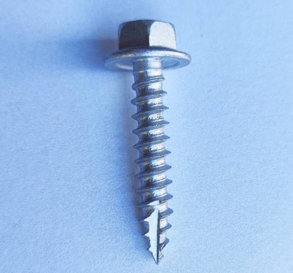 12g35 Kiwi nails - 14G X 35Mm Galvanised Hex Flange Head Timber Screw (250/500 Pack)