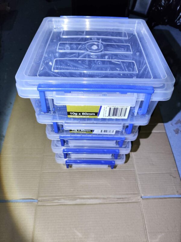 Bremick Purlin Screws 10g x 80mm  Blue Ruspert Finish 500pcs