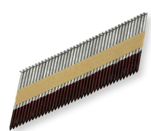 Kiwi nails - 2.87 x 65mm Nail Ring Collated D-Head Galvanised Gasless 3000 Pack