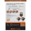 Ecko T-REX17 Decking Screws Countersunk 10g x 65mm, Pack of 1000 304 Stainless Steel