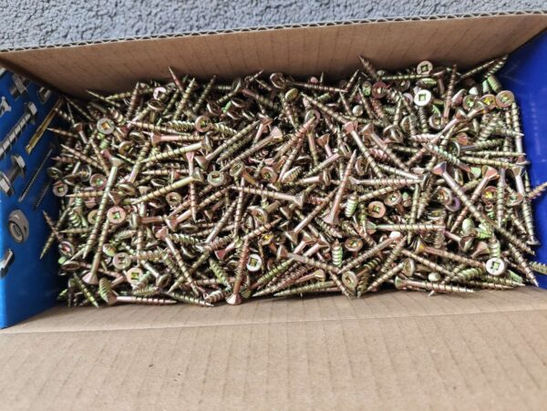 Image_20250325101046 Bremick Chipboard SQ DRV Yellow zinc (1000pcs) - 8GX32MM