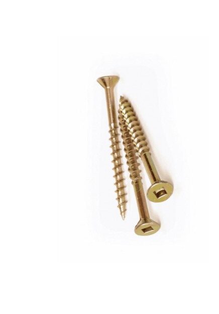 chip board screws Bremick Chipboard SQ DRV Yellow zinc (1000pcs) - 8GX32MM