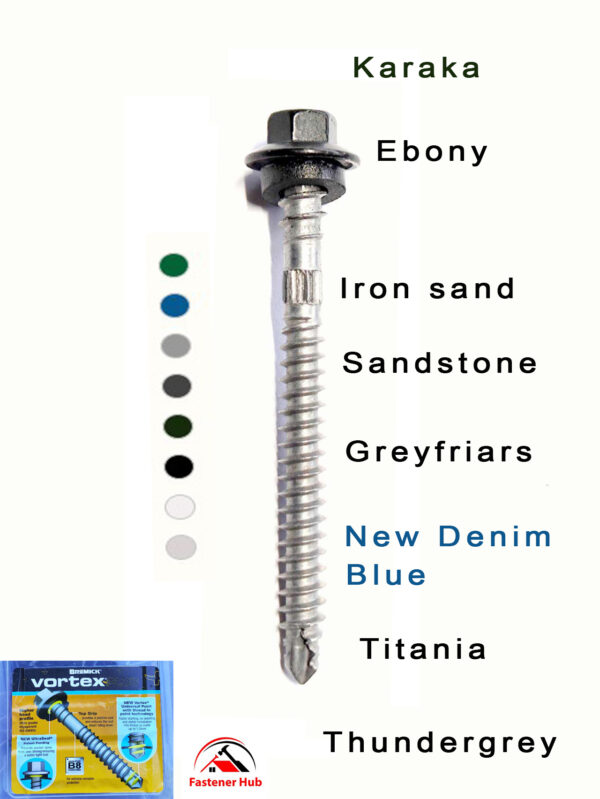 Bremick self-driller  Roofing Screw With Neo 14G X 65Mm (500 Pack)