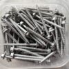 14g 75 galvanised screws Kiwi nails - type 17 hex flange screw 14g 75mm Galvanised 250pcs