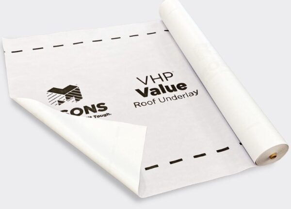 Masons VHP Value 125GSM Roof Underlay 1.25m x 80m=100sqm