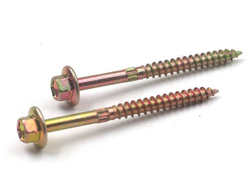 14Gauge 35mm Yellow Zinc Screws 100pcs