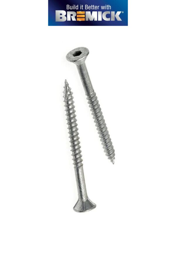 Bremick  galvanised Screw 14Gx100mm 100pcs Batten/ Fence screws