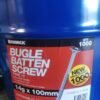 Bremick STBBIC4141002B Bugle Batten Screw 14Gx100mm 500pcs