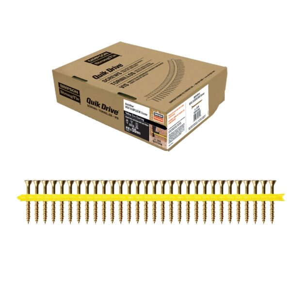 Simpson Strong-Tie Quik Drive Collated Flooring Screw - pack of 2,000