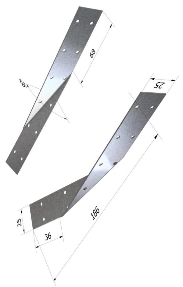 Pryda CPH190  190MM PURLIN HANGER
