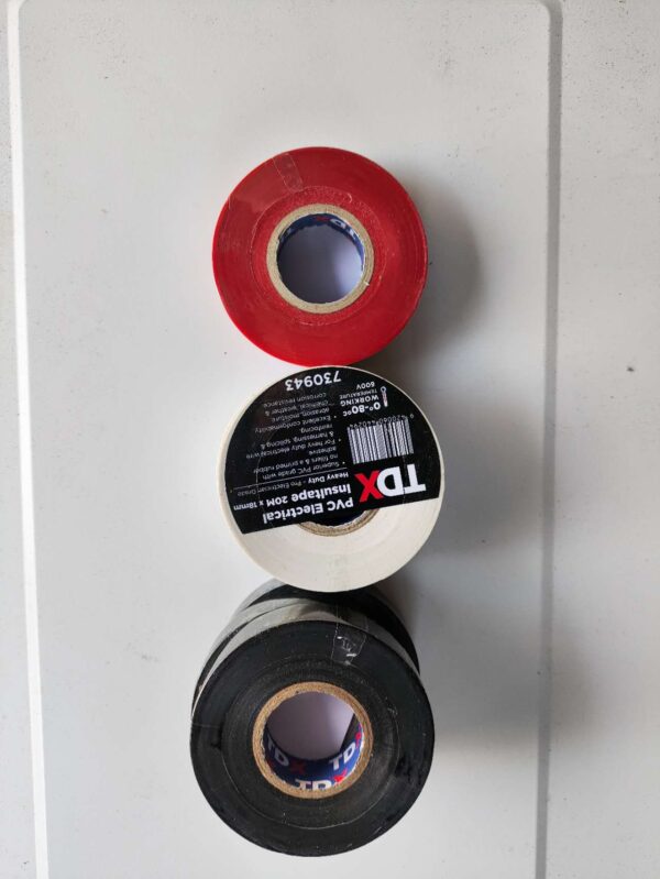 PVC Electrical Insulation Tape  - 18mm X 20M