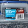 Bremick  Metal fixing screws 12gx30mm Galv (1000/Pack)